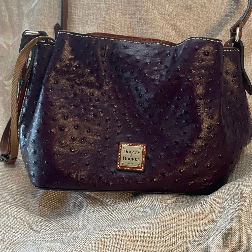 Dooney & Bourke Dark Purple Shoulder Bag